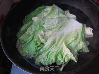 卤白菜卷的做法步骤:3