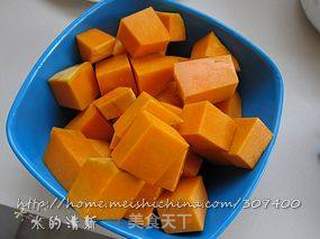 温中补气*健脾养颜【山药红枣南瓜汤】的做法步骤:2