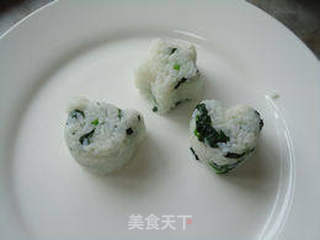 【创意新派菜】菠菜三文鱼饭的做法步骤：11