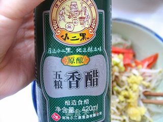 麻油香滋味——姜蓉豆芽拌粉条的做法步骤:9