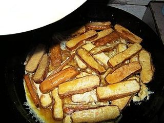 蛋香香干的做法步骤：8