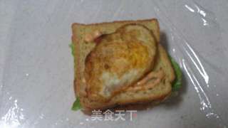 超级简单的自治三明治的做法步骤:4
