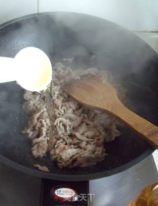 边角料也有好味道-----葱爆羊肉片的做法步骤:5