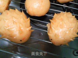给宝宝一个惊喜----可爱的小刺猬包的做法步骤:4