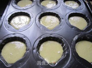 抹茶贝壳小蛋糕的做法步骤:8
