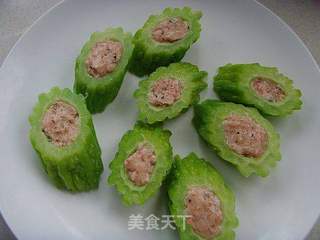 苦瓜酿的做法步骤:7