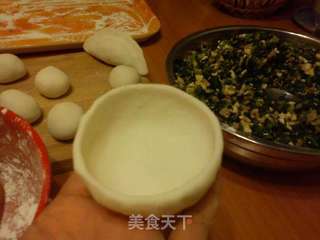 浮水拐(水饺)的做法步骤:8