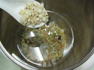 薏米仁五谷豆浆的做法步骤:9