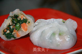 翡翠水晶饺的做法步骤:11