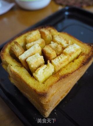 台湾最火红的蜜糖吐司！！honey toast 做法~的做法步骤：4