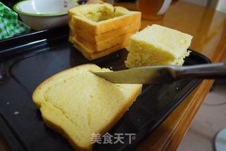 台湾最火红的蜜糖吐司！！honey toast 做法~的做法步骤：1
