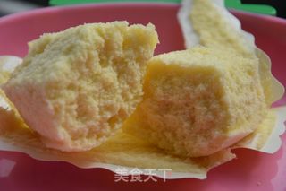 清蒸桔子蛋糕的做法步骤:8