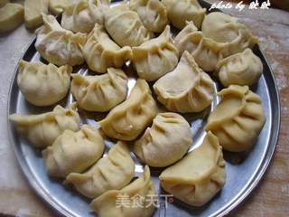 榨菜包菜肉馅饺子的做法步骤:8