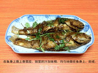 酿焖黄花鱼的做法步骤:6