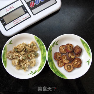 菊花山楂茶的做法步骤：1