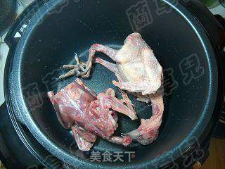 灵芝杞枣炖乳鸽的做法步骤:3