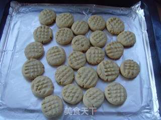 香飘满屋---花生酱饼干的做法步骤:10