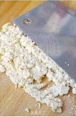 简单几样就能搞定的菜。【豆腐丸子】的做法步骤：3