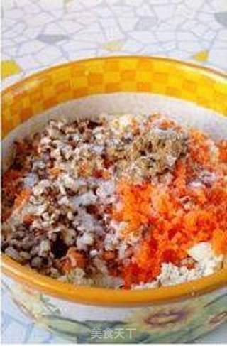 简单几样就能搞定的菜。【豆腐丸子】的做法步骤：7