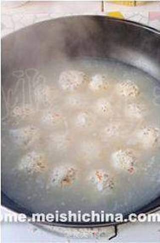 简单几样就能搞定的菜。【豆腐丸子】的做法步骤：11