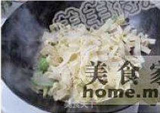 【家常尖椒豆腐皮】的做法步骤：8