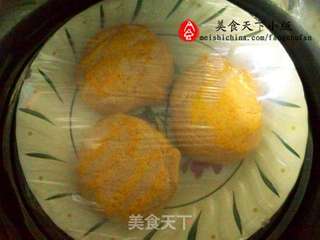 首乌黑芝麻南瓜饼的做法步骤:4