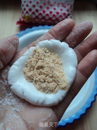 【传统芝麻花生汤圆】的做法步骤:4