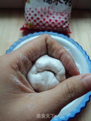 【传统芝麻花生汤圆】的做法步骤:6