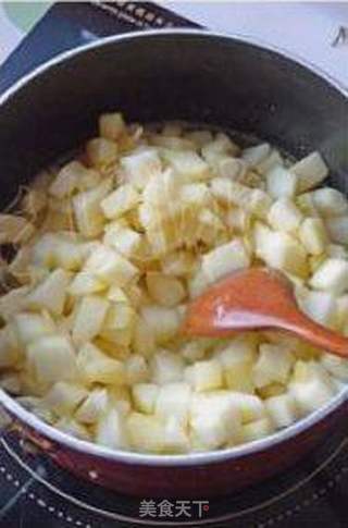 冬日苹果季。【肉桂苹果泡芙】的做法步骤:3