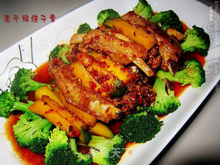 地道湖南口味菜—老干妈烧子排的做法步骤:12
