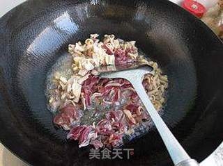 农家酸辣鸡杂的做法步骤:5