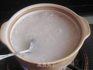 腊梅花冰糖糯米粥的做法步骤：5