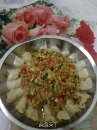 2012吉祥菜---三鲜萝卜馅卷的做法步骤:9
