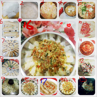 2012吉祥菜---三鲜萝卜馅卷的做法步骤:11