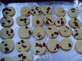 蔓越莓饼干的做法步骤:10