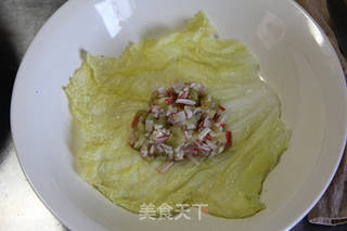 菜包茄蟹泥的做法步骤:8