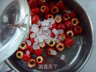 山楂果酱的做法步骤:3