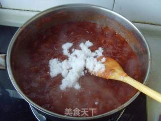 山楂果酱的做法步骤:7