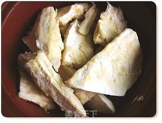 天地万物,相生相克——榴莲壳煲鸡汤的做法步骤:3
