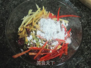 牛肉煲仔饭的做法步骤:4