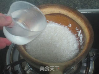 牛肉煲仔饭的做法步骤:6