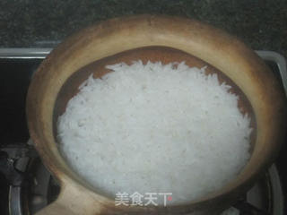 牛肉煲仔饭的做法步骤:8