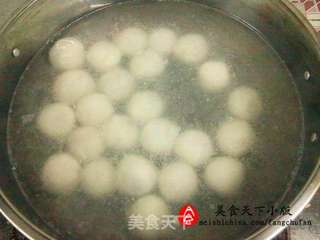 首乌黑芝麻汤圆的做法步骤:8
