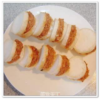 双重美味叠加升级--------肉馅杏鲍菇盒子的做法步骤:7