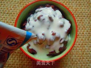 酸奶蜜红豆的做法步骤:6