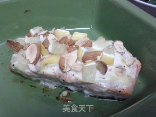 美乃滋烤三文鱼的做法步骤:6