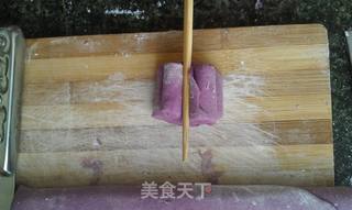 爱心紫薯馒头的做法步骤:8