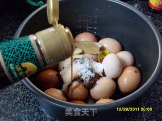 零厨艺五香茶叶蛋的做法步骤：5