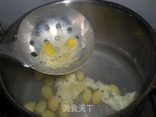 白果鸡蛋羹的做法步骤:6