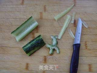 橙虾沙拉的做法步骤:4